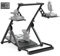 Anman Foldable Flight Simulation Cockpit 3.0 mit Fixed Slot Fit für Logitech/Thrustmaster/Hotas Warthog/Fanatec,Electronics Adjustable Fight Sim Mount Pedals, Steering Wheel Not Included
