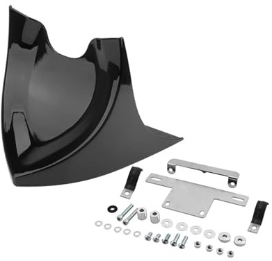 Motorcykel Winglet För Sportster 48 883 1200 2004-2018 För Fatboy För Softail För Touringmotorcykel Nedre Framspoiler Luftdämparkåpa Aerodynamisk Wing