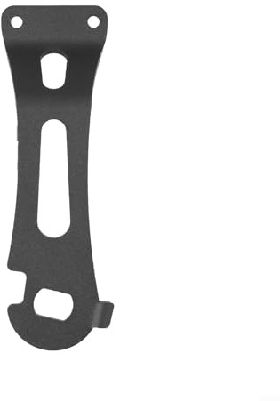 Soporte de guardabarros de repuesto para ruedas de scooter eléctrico compatible con estándar para sistemas de montaje de guardabarros, construcción robusta (izquierda)