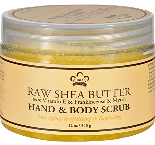 NUBIAN HERITAGE Scrub Bath RAW SHEA FRKNS