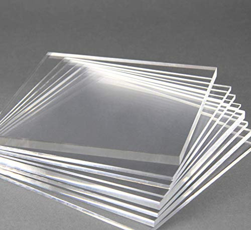 nattmann Premium Acrylglas, PMMA, Kunststoffglas Zuschnitt - Acrylplatte & Acrylscheibe Zuschnitt 2-8 mm - Klare & Transparente Kunststoffplatte - Individuelles Wunschmaß möglich - 3 mm, 1200 x 800 mm