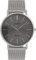 Oozoo Vintage Damenuhr mit massivem grobmaschigem Edelstahl Milanaise Metallband 40 MM Silberfarben/Silbergrau C9937