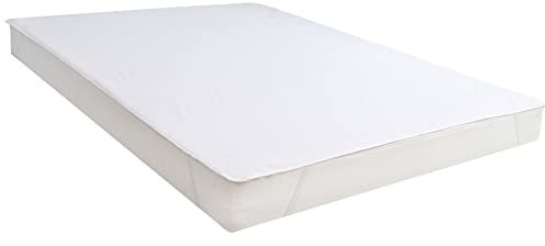 Sensalou Matratzenschoner wasserdicht 90 x 200 cm 2er Set – Inkontinenz Auflage für Pflegebett & Senioren - Höhe bis 30 cm – Allergiker Matratzenbezug mit Nässeschutz Bett-Laken, waschbar
