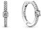 PANDORA Creolen Timeless funkelnde Creolen Zirkonia Silber 299406C01