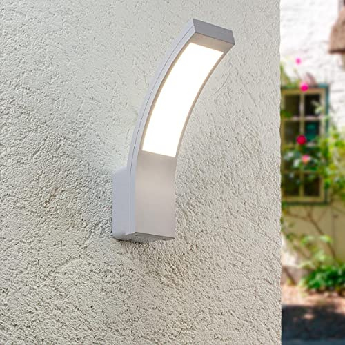 LongLife LED Wandleuchte 15W weiß Außenleuchte IP54 neutralweiße Lichtfarbe Außenwandleuchte Außenlampe Gartenleuchte Wegeleuchte Außenbeleuchtung | LongLife LED…