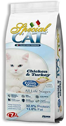 Monge Special Cat con Pollo e Tacchino 7 Kg - 1 Sacco