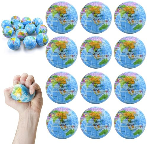 12 Stück Schaumstoffbälle,Mini Softbälle,Kinderspielzeug,Schaum Sportbälle,Schaumstoff Softbälle,Weich und Bequem Lindert Angst,Anti Ängste Spielzeug Linderung Entspannung für Kinder und Erwachsene