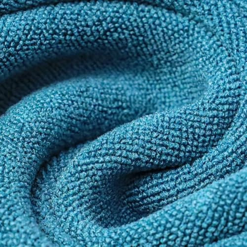 Toalla de piel de gamuza súper absorbente con forro polar coral para todas las aplicaciones de limpieza (43 x 43 cm)