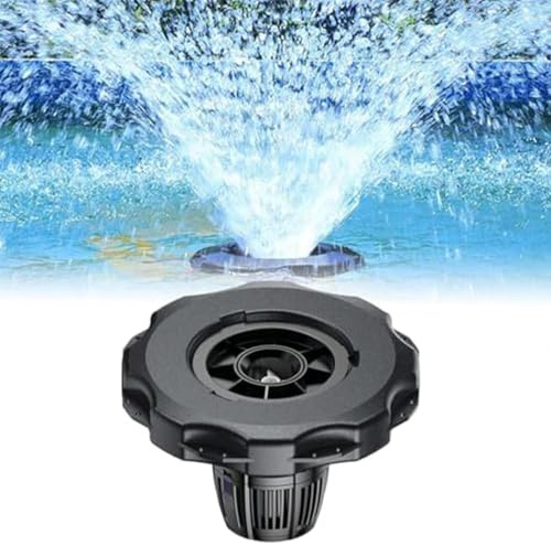 LFfwynog Bomba de oxígeno Flotante para estanques de Peces, aireador de 360°, aireador de estanques, Fuentes, aireador de Fuente para estanques, estanques de Peces, Jardines acuáticos y Lagos. Basic