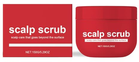 Más allá del exfoliante del cuero cabelludo, matorral de limpieza profunda para el cabello graso y seco, equilibra el aceite, alivia la picazón en el cuero cabelludo (1Pcs)