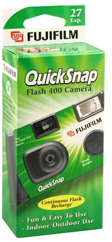 Fujifilm QuickSnap Flash 400 Disposable 35mm Camera - 8 Pack