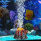 Yiran Aquarium-Vulkan-Dekoration, Luftblasen-Dekorationen für Aquarien, Kunstharz, Lava, Vulkan, buntes Aquarium, Berghöhle, Ornament für Aquarien, Unterwasser-Dekoration