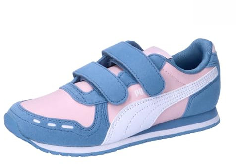 PUMA Cabana Racer SL 20 V PS Sneaker, Whisp of Pink White-Zen Blue, 30 EU