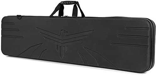 REMEK Outdoor Jagd Schießen Hart Waffenkoffer, 45/65/80/90/100/110/120cm Taktischer Storage Gewehr-Hartschalenkoffer Für Langwaffen Waffentasche Mit Futter Aus Eierbaumwolle