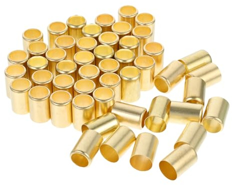 SHINEOFI 50piezas Kit De Manguitos De Manguera Metálicos Para Compresión Accesorios Para Reparar Mangueras De Aire y Agua Úselos Al Conectar Tuberías De Gas