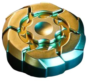 Generisch 2026 Doigt de décompression ouvert pour adulte - Jouet en métal rotatif - Loisirs - Gadget de bureau - Soulage le stress - Idée cadeau (doré, 5 x 2,5 cm)