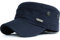 Kuyou Unisex Army Military Flat Cap Vintage Cotton Baseballmütze Kappe, 001Blau, Einheitsgröße