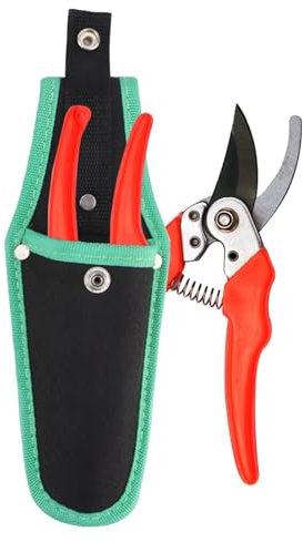 Custodia per Pinze Fondine, Borsa portautensili portatile con fibbia di sicurezza, Tasche porta utensili da cintura per cesoie da potatura sospese