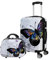 World Traveler Black and White Butterfly 2-teiliges Handgepäck-Set, Mehrfarbig, Mehrfarbig, 20x13x9 inches, Black and White Butterfly 2-teiliges Handgepäck-Set