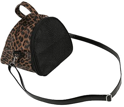 Cage de Transport pour Hamster en Maille Respirant Sac de Transport pour Petits Animaux Portable Sac de Voyage avec Bandoulière Réglable pour Lapin Chaton Hérisson Ecureuil Cobaye Souris Gerbille