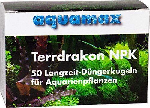 Aquamax Bodengrunddünger Aquarium Terrdrakon NPK, 50 Stück