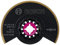 Bosch Professional 1x Segment Blade ACZ 85 EB (for Multi Material, Ø 85 mm, Accessory Multitool)