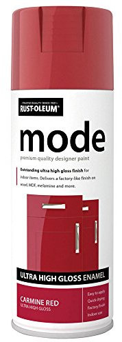 Rust-Oleum AE0240009E8 400ml Mode Ultra High Gloss Spray Paint - Carmine Red