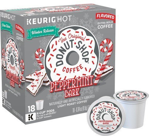 The Original Donut Shop Peppermint Bark K-cups by Donut Shop Classics