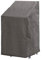 Perel Schutzhülle für Stapelstühle, Gartenstühle Schutzhülle, Hülle für Gartenstühle, Gartenstuhl Abdeckung wasserdicht Hülle für Gartenmöbel, grau, 66 x 95 x 133 cm