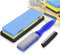 S&R Pietra Affilacoltelli Professionale Giapponese 1000/6000 più Pietra per Affilare 120/240. 2 Pietre per Affilare Coltelli Scalpelli Forbici Cesoie e Ascie con Guida e Base in Silicone Antiscivolo.