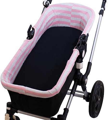 JYOKO Kids Schutzhülle kompatibel mit Babyschale für Kinderwagen (PINK Island)