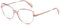 Max&Co. Damen MO5079 Sonnenbrille, rosa (Shiny Pink), 53/15/140