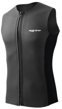 LOVIVER Gilet de plongée, Gilet de plongée Thermique sans Manches, Maillot de Bain, Gilet de plongée à Fermeture éclair pour Le Surf, Le canoë, Le Kayak, l