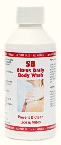 SB Body Wash 250ml Prevent & Clear Lice & Mites