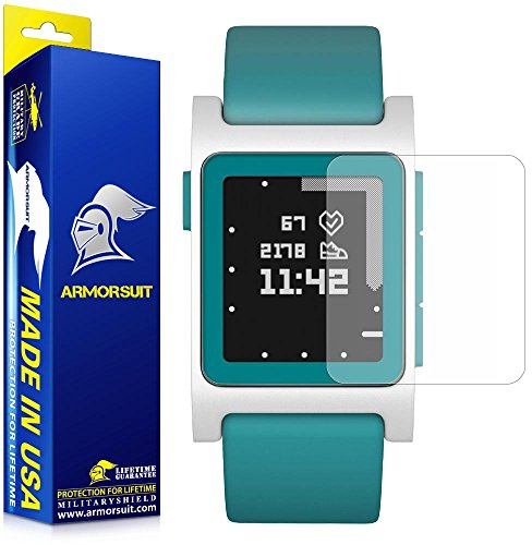 ArmorSuit 6 Pack Anti-Glare Screen Protector for Pebble 2 MilitaryShield Matte Film - Made in the USA