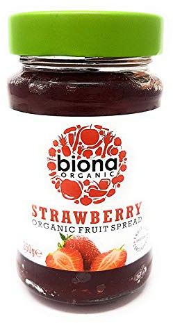 Biona ekologisk jordgubb spridd 250 g (paket med 1)