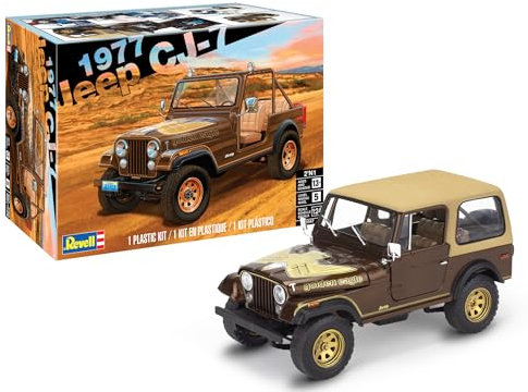 Revell 14547 77 Jeep CJ-7 Automodell Bausatz 1:24