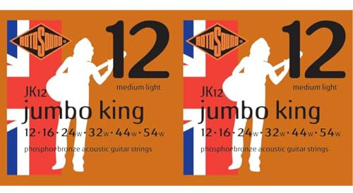 Rotosound Jumbo King Strings (12-54) (Pack of 2)