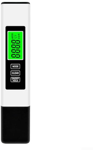 Genauer digitaler Wasserzähler für Trinkwasser und Aquarien, 3-in-1-Funktionalität mit einfacher Ablesung