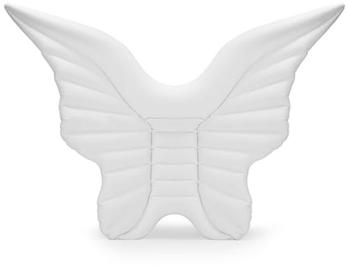 Butterfly Pool Float, Summer Water Accessories, Adult Pools Floats,Butterfly Swim Wing Pool Float Lounge, White 230x210cm