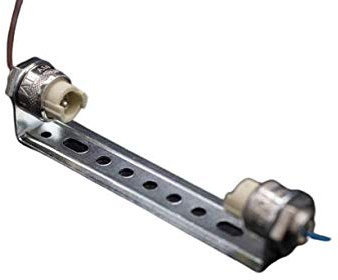 LightED Double douille à culot R7S pour ampoules halogènes J78 Câbles en Téflon 78 mm