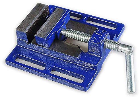 KATSU Tornillo de Banco de Prensa de Taladro 2,5 65mm Pilar Banco Taladro Vice Abrazadera para Mantenimiento de Maquinaria de Fresadora de Taller (Rango Económico) 40227525