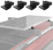 BougeRV Solarzellen-T-Nut-Befestigungsset, passend für Auto-Querstangen mit T-Schiene, um die meisten 100- bis 200-Watt-Solarmodule zu sichern, robuste Solarmodul-Dachträger-Montagehalterungen für
