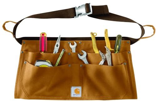 Carhartt Men's Firm Duck Waist Apron, Carhartt Brown, Medium