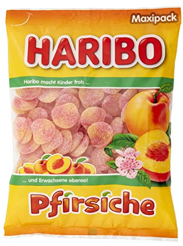 Haribo Pesche scatola rotonda 150 pezzi 1350g