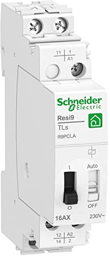 Schneider Electric - Resi9 - télérupteur wiser auxiliarisé - 1NO - 16A - R9PCLA