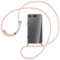 mtb more energy® Handykette kompatibel mit Sony Xperia XZ1 Compact (4.6'') - Rose Peach - Smartphone Hülle zum Umhängen - Anti Shock Full TPU Case