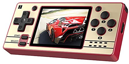 Retro Spielekonsolen, Handheld Spielkonsole Retro Tragbare Spiele Konsolen, 2.4 Zoll 16GB/64GB IPS Screen Game Player Weihnachten Geschenke für Kinder
