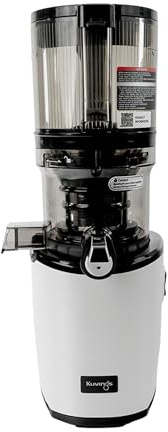 Kuvings Estrattore AUTO8, Spremiagrumi e Centrifuga - Lenta e facile da pulire, capacità 2L, motore da 200W ideale per frutta, verdura e smoothies.(Bianco)_KHS-860SE