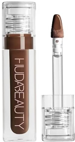 HUDA BEAUTY ORIGINAL | FAUX FILLER - Hochglänzender Gloss | Lippenstift mit veganem Kollagen | 3,9 ml | von BELLA | (COCO, 3,9 ml (1er-Packung))